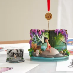 The Jungle Book Legacy Sketchbook Ornament, 55th Anniversary, Limited Release -Magical Ears Collectibles Shop 465062955666 1