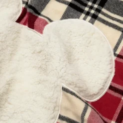 Mickey Mouse Icon Throw Plaid Manta -Magical Ears Collectibles Shop 465063296058 2