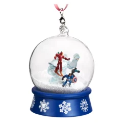 Marvel's Avengers Mini Snow Globe Sketchbook Ornament -Magical Ears Collectibles Shop 465063296478 1
