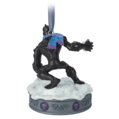 Black Panther Light-Up Living Magic Sketchbook Ornament -Magical Ears Collectibles Shop 465063296621 2