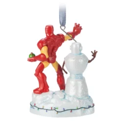 Iron Man Light-Up Living Magic Sketchbook Ornament -Magical Ears Collectibles Shop 465063296881 2