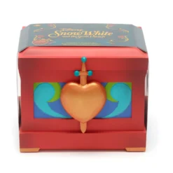 Poisoned Apple Ornament In Heart Box, Snow White And The Seven Dwarfs -Magical Ears Collectibles Shop 465063297796 2