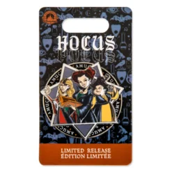 Hocus Pocus Spinning Pin, Limited Release -Magical Ears Collectibles Shop 466042899086 2