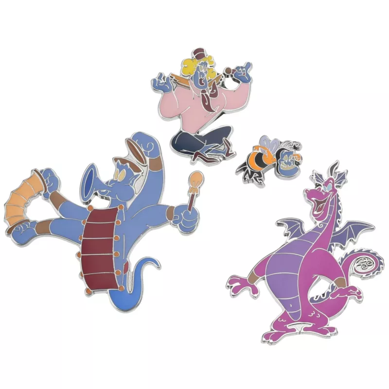 Genie Pin Set, Aladdin's 30th Anniversary 5 Genie Pin Set, Aladdin's 30th Anniversary - Image 4