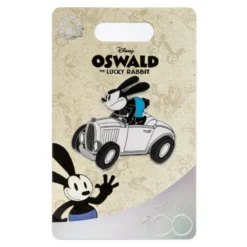 Oswald The Lucky Rabbit In Car Pin - Disney100 -Magical Ears Collectibles Shop 466043737936 1
