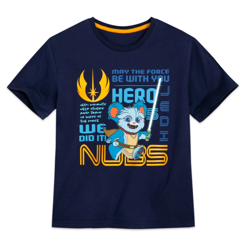Nubs T-Shirt For Kids, Star Wars: Young Jedi Adventures 3 Nubs T-Shirt For Kids, Star Wars: Young Jedi Adventures