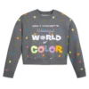 Walt Disney's Wonderful World Of Color Pullover Sweatshirt For Women - Disney100 -Magical Ears Collectibles Shop 5102049490151M