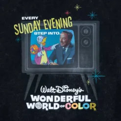 Walt Disney And Ludwig Von Drake Pullover Hoodie For Adults, Walt Disney's Wonderful World Of Color - Disney100 -Magical Ears Collectibles Shop 5201049200041M 4