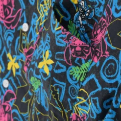 Stitch Neon Summer Shirt For Adults, Lilo & Stitch 9 Stitch Neon Summer Shirt For Adults, Lilo & Stitch -Magical Ears Collectibles Shop 5205052670039M 2