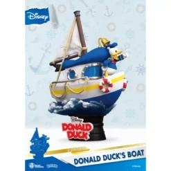 Donald Duck's Boat Summer Series Figurine, Beast Kingdom -Magical Ears Collectibles Shop 710495550664 2