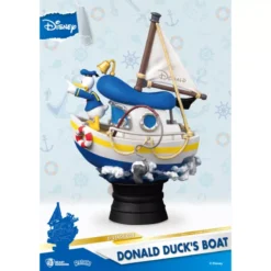 Donald Duck's Boat Summer Series Figurine, Beast Kingdom -Magical Ears Collectibles Shop 710495550664 3