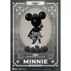 Steamboat Willie Master Craft Minnie Figurine, Beast Kingdom -Magical Ears Collectibles Shop 711203440369 4