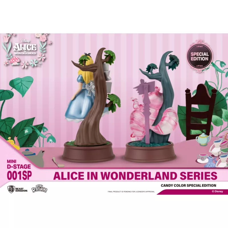 Alice In Wonderland Series - Candy Color Special Edition Figurine, Beast Kingdom 5 Alice In Wonderland Series - Candy Color Special Edition Figurine, Beast Kingdom - Image 3